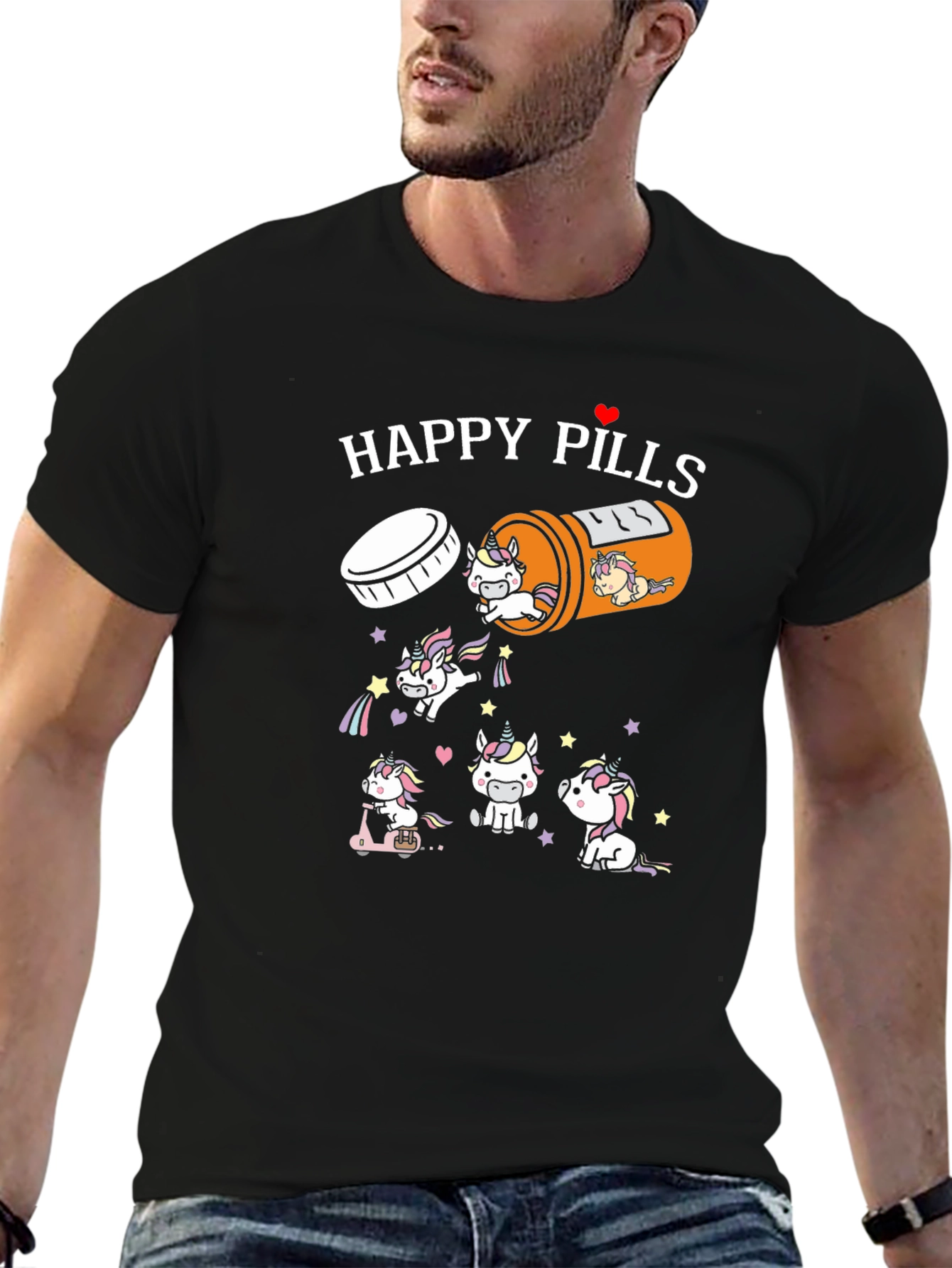 Happy Pills Unicorn T-Shirt