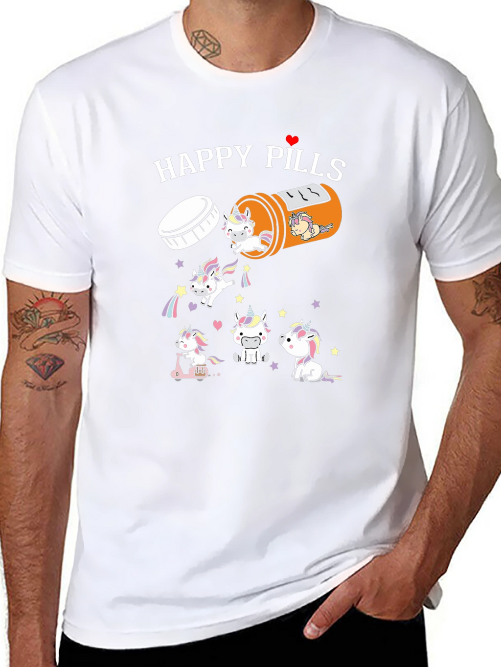 Happy Pills Unicorn T-Shirt