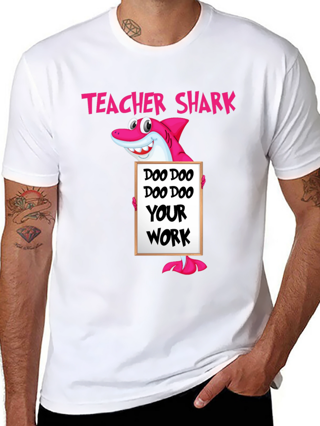 Teacher Shark Doo Your Work T-Shirt