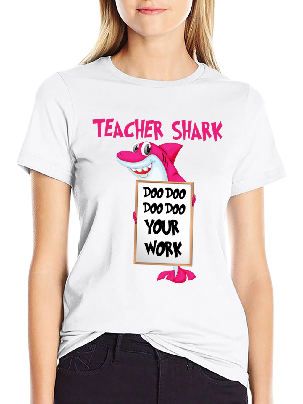 Teacher Shark Doo Your Work T-Shirt