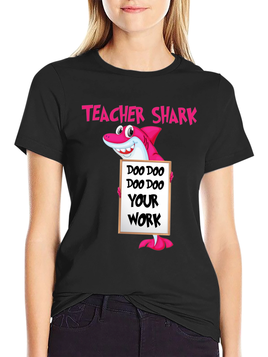 Teacher Shark Doo Your Work T-Shirt