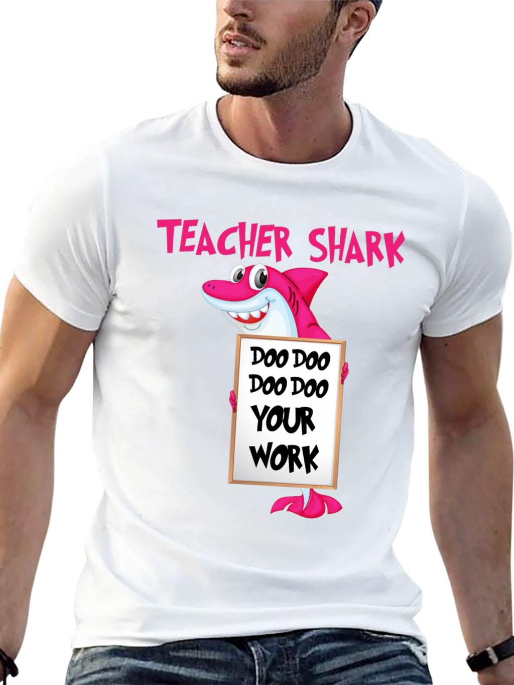 Teacher Shark Doo Your Work T-Shirt