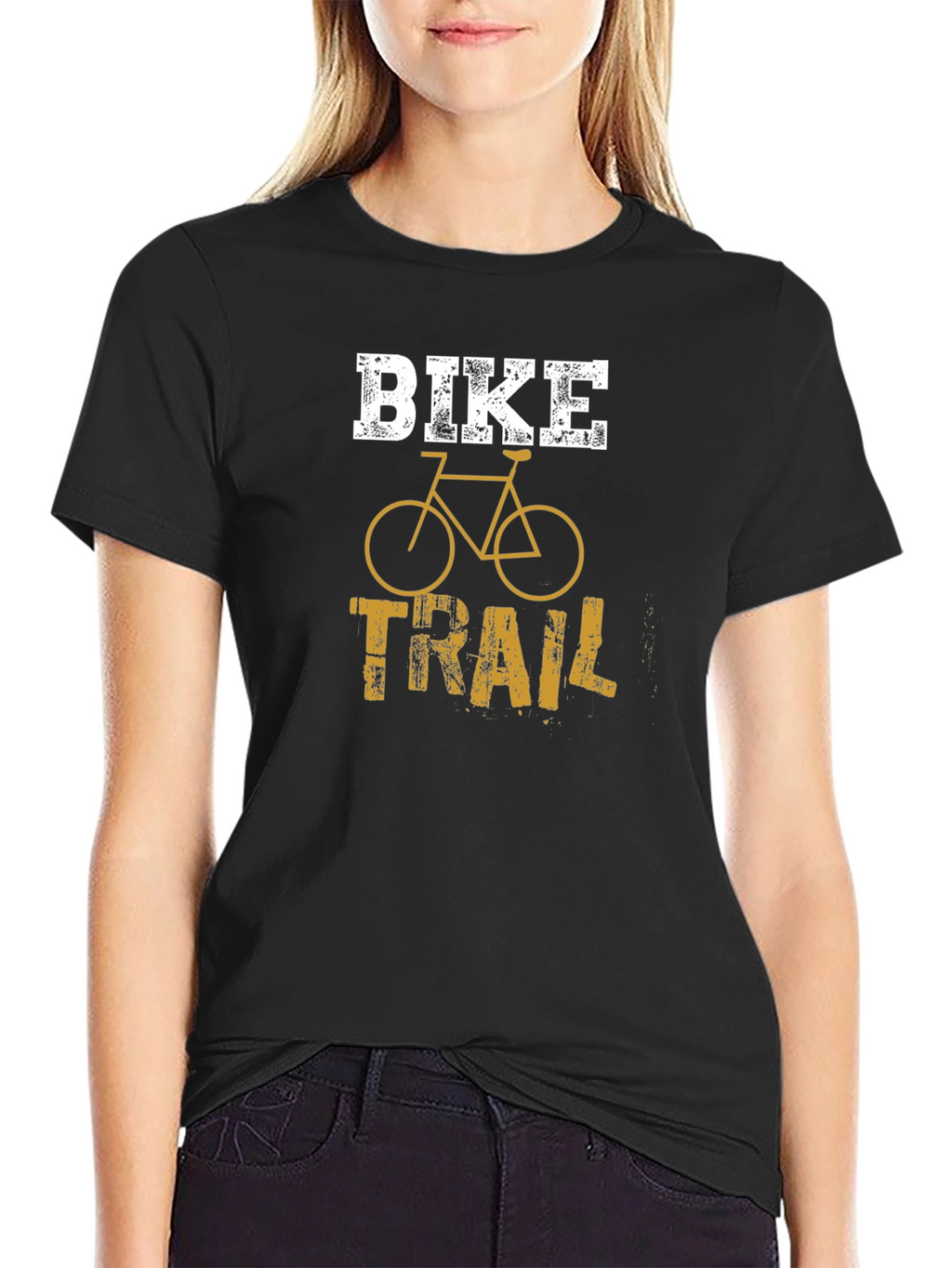 Bike Trail Graphic T-Shirt - Outdoor Adventure Tee