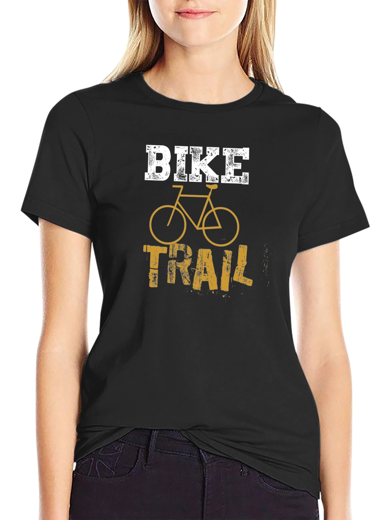 Bike Trail Graphic T-Shirt - Outdoor Adventure Tee