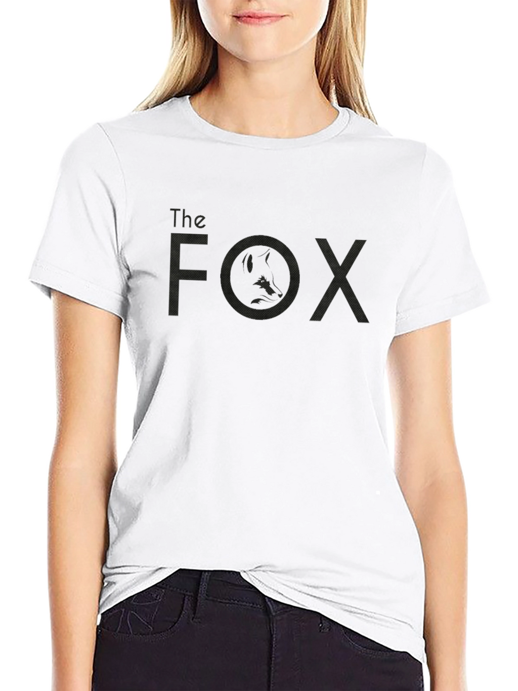 The Fox Graphic Tee - Black