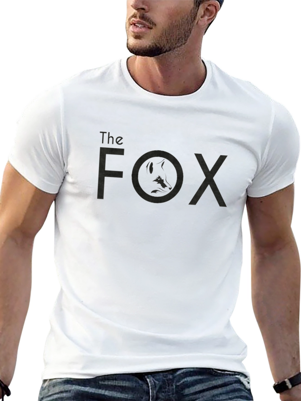 The Fox Graphic Tee - Black