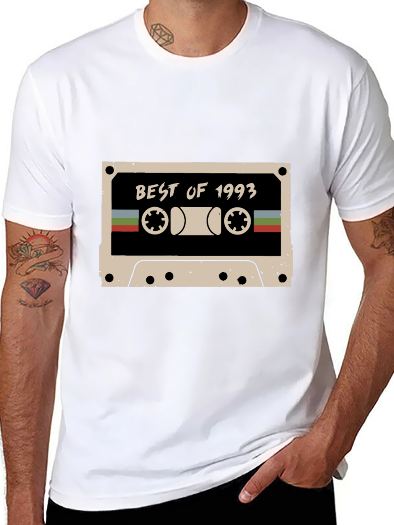 Best of 1993 Cassette Tape Graphic T-Shirt
