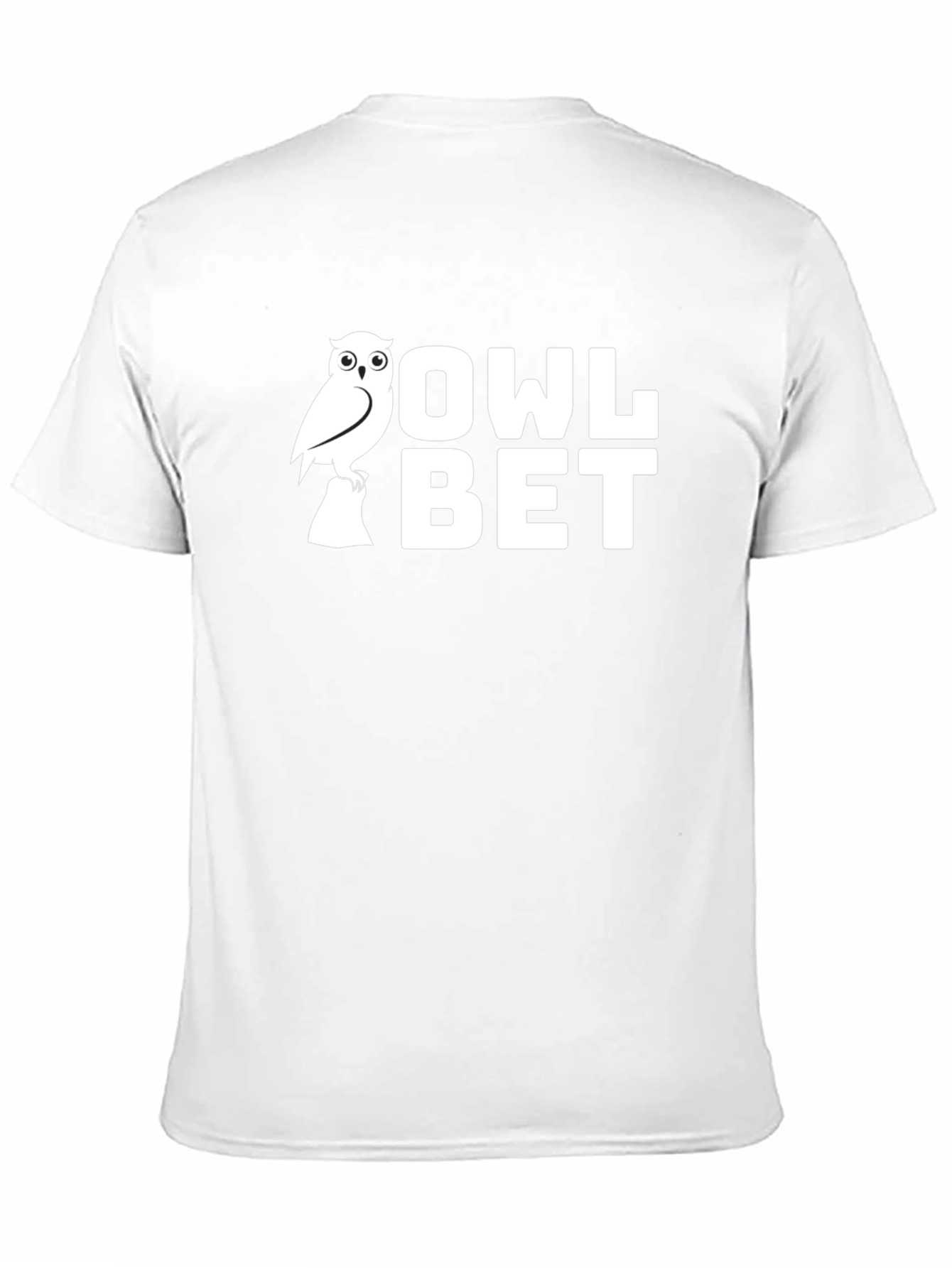 Owl Bet Funny Graphic Tee - Black Cotton T-Shirt