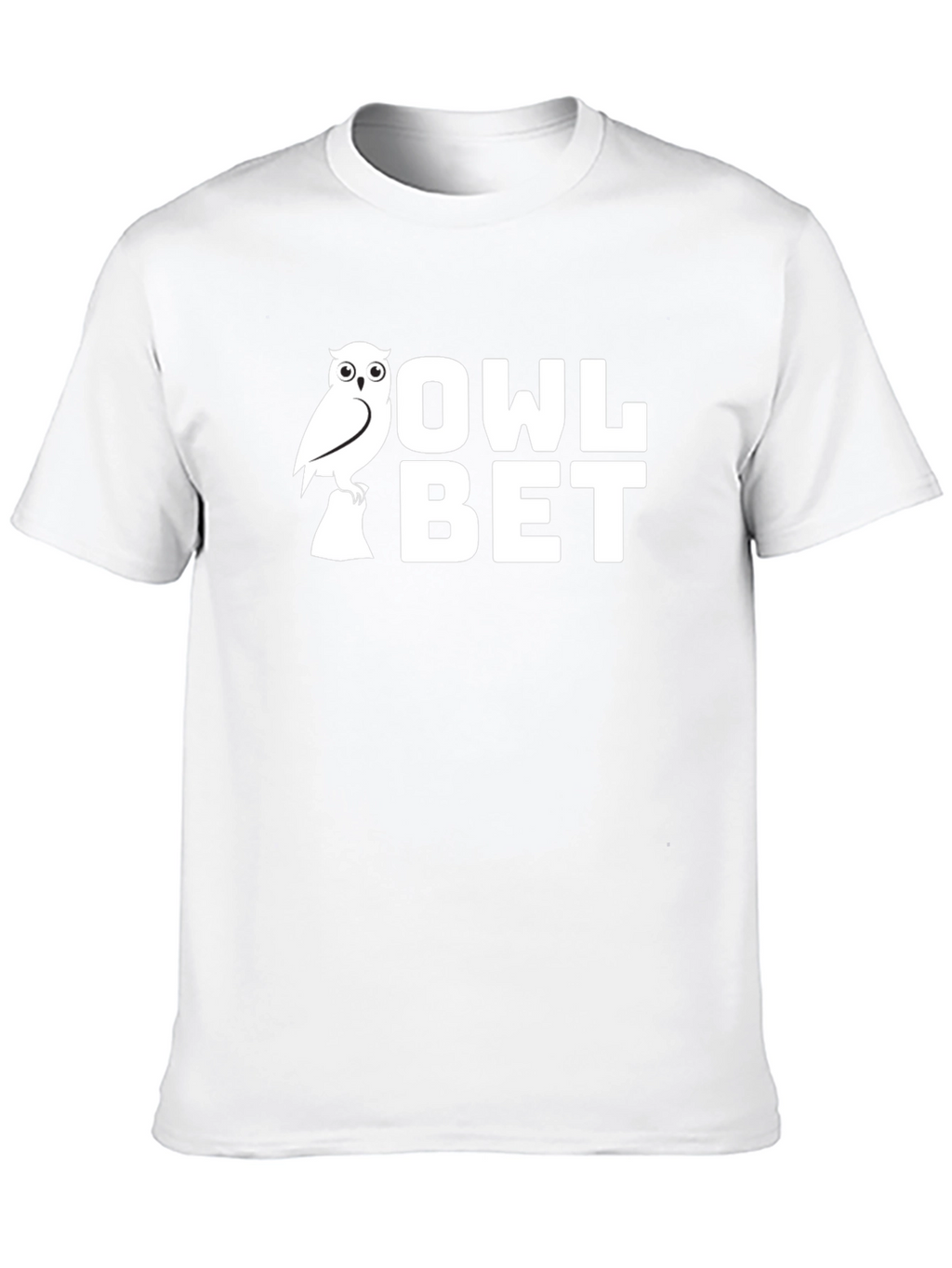 Owl Bet Funny Graphic Tee - Black Cotton T-Shirt