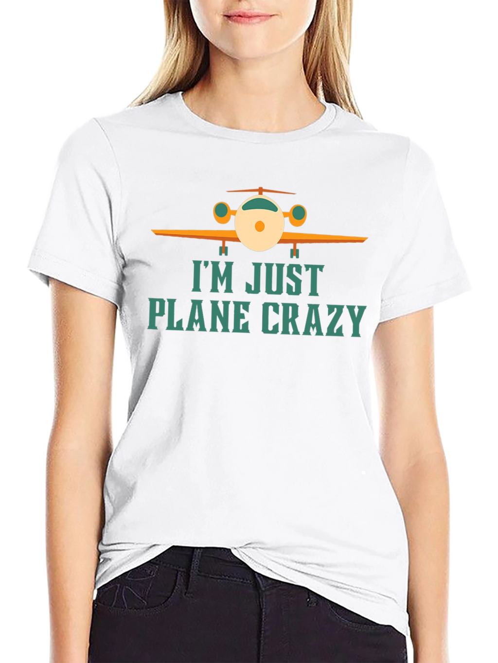 Im Just Plane Crazy T-Shirt - Aviation Tee