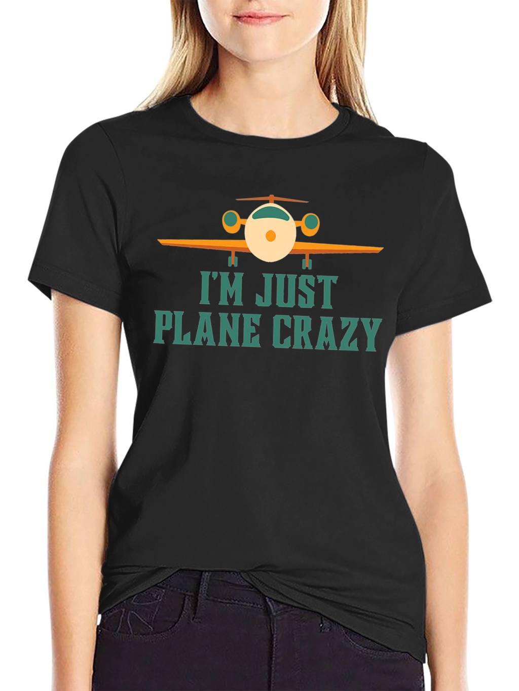 Im Just Plane Crazy T-Shirt - Aviation Tee