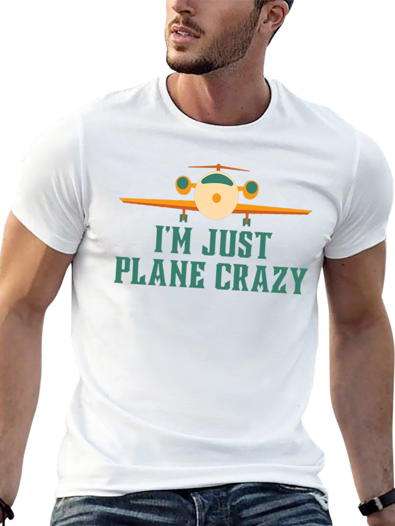 Im Just Plane Crazy T-Shirt - Aviation Tee