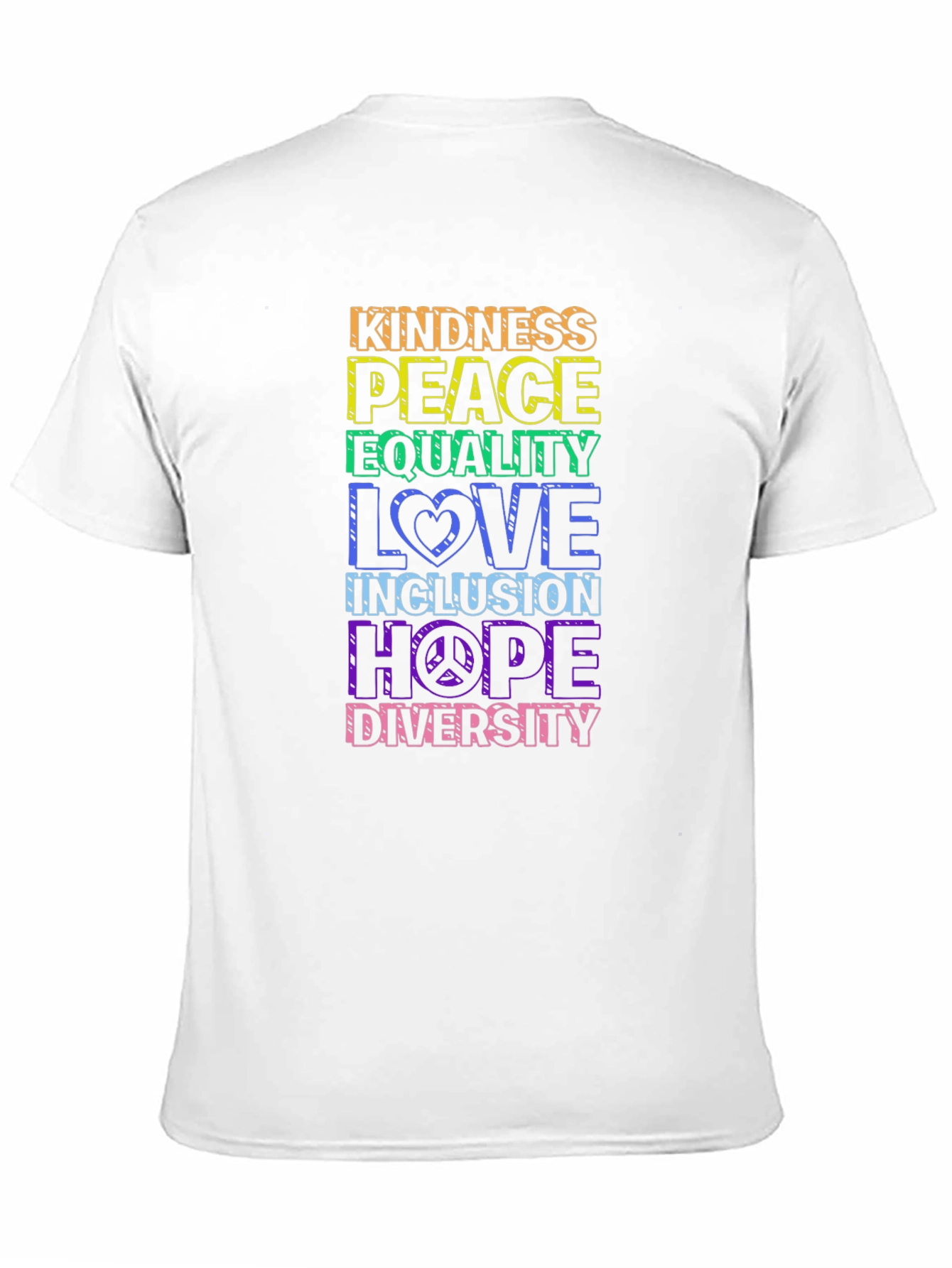 Kindness Peace Love Equality T-Shirt