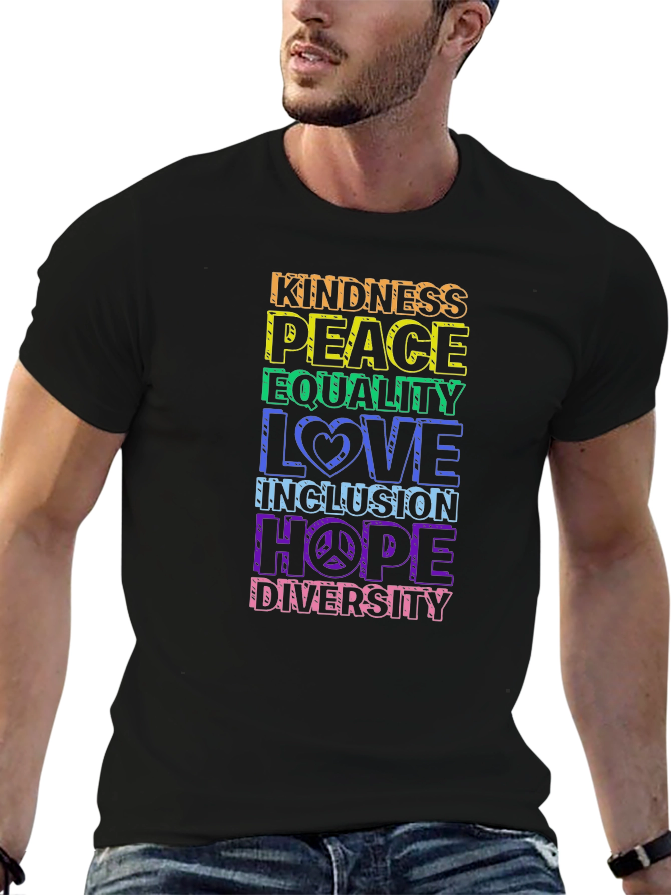 Kindness Peace Love Equality T-Shirt