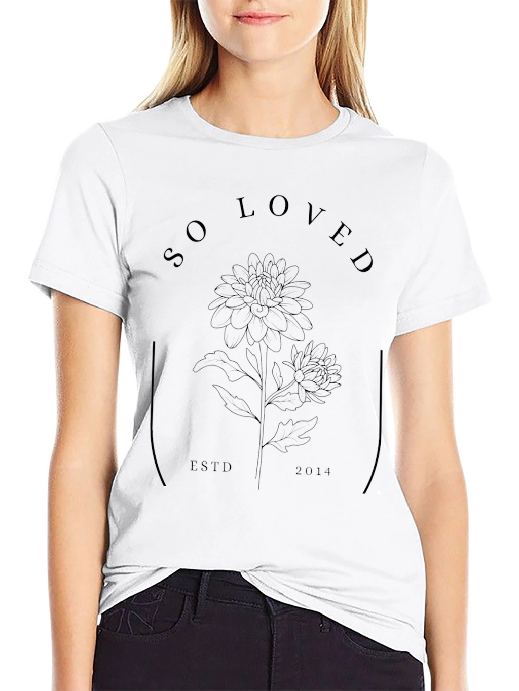 So Loved Floral T-Shirt