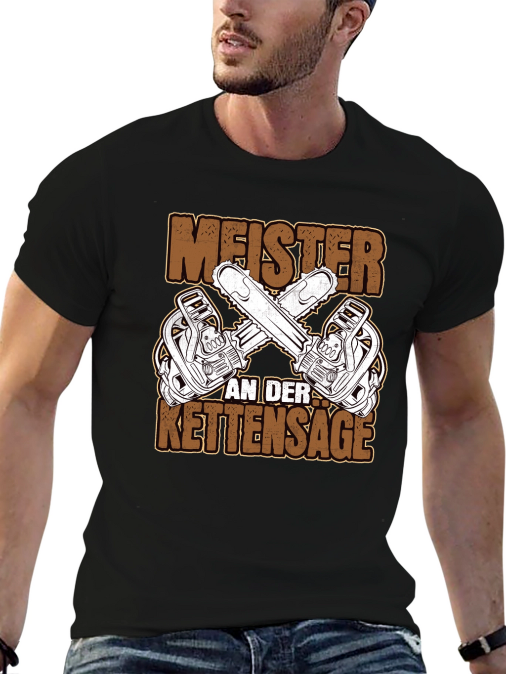 Meister an der Kettensage T-Shirt - Chainsaw Master Tee