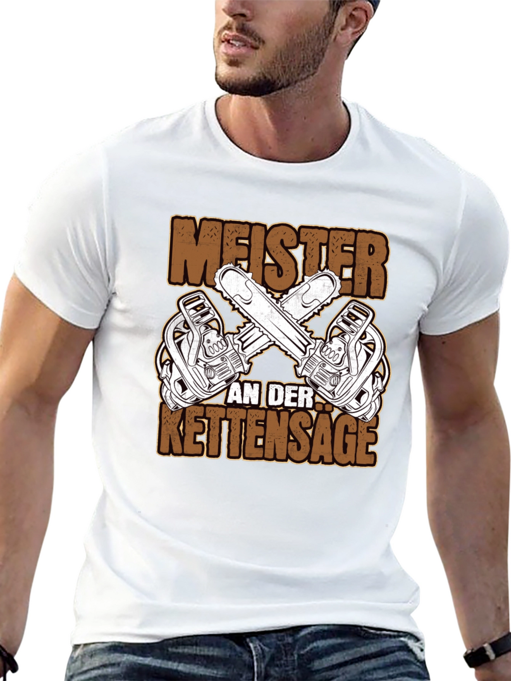 Meister an der Kettensage T-Shirt - Chainsaw Master Tee