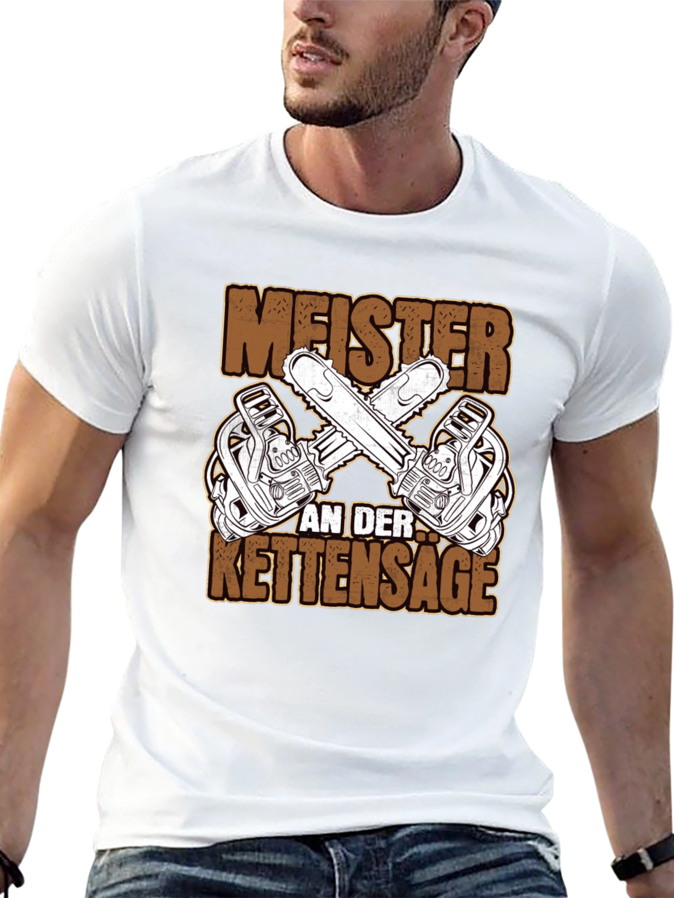 Meister an der Kettensage T-Shirt - Chainsaw Master Tee