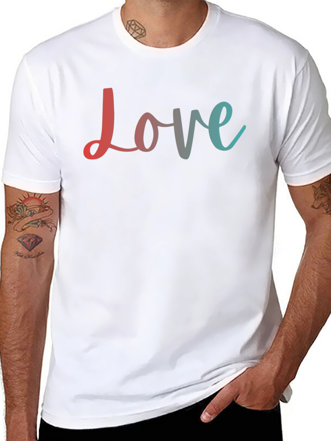 Love Graphic T-Shirt - Stylish & Comfortable