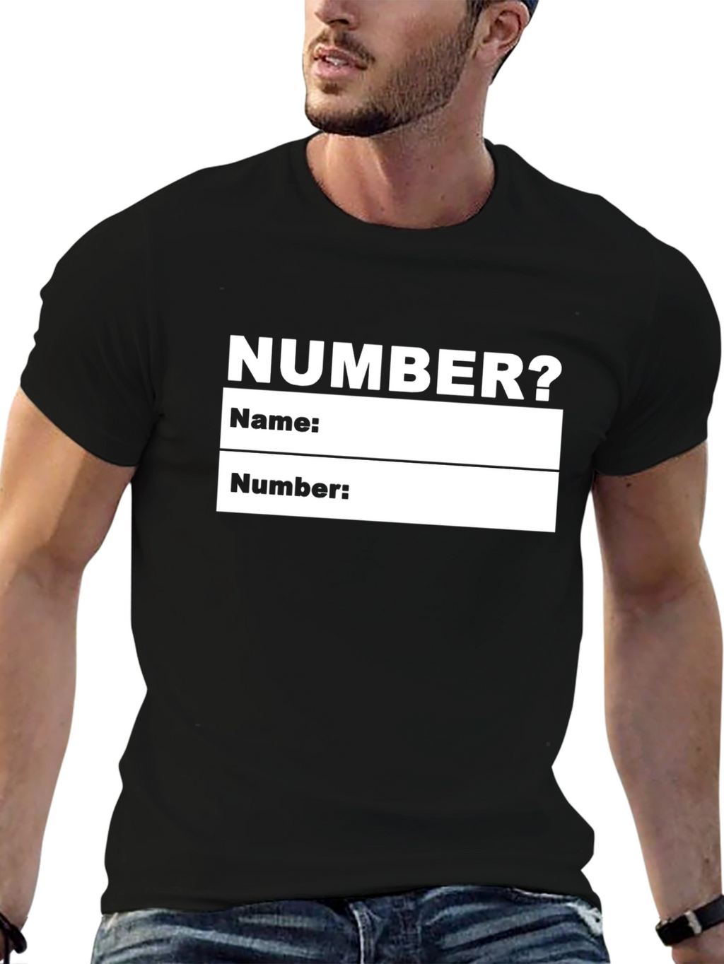 Funny Personalized Number T-Shirt