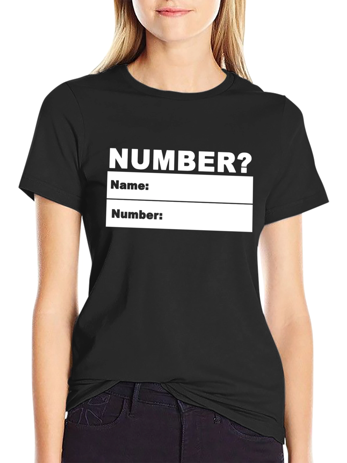 Funny Personalized Number T-Shirt