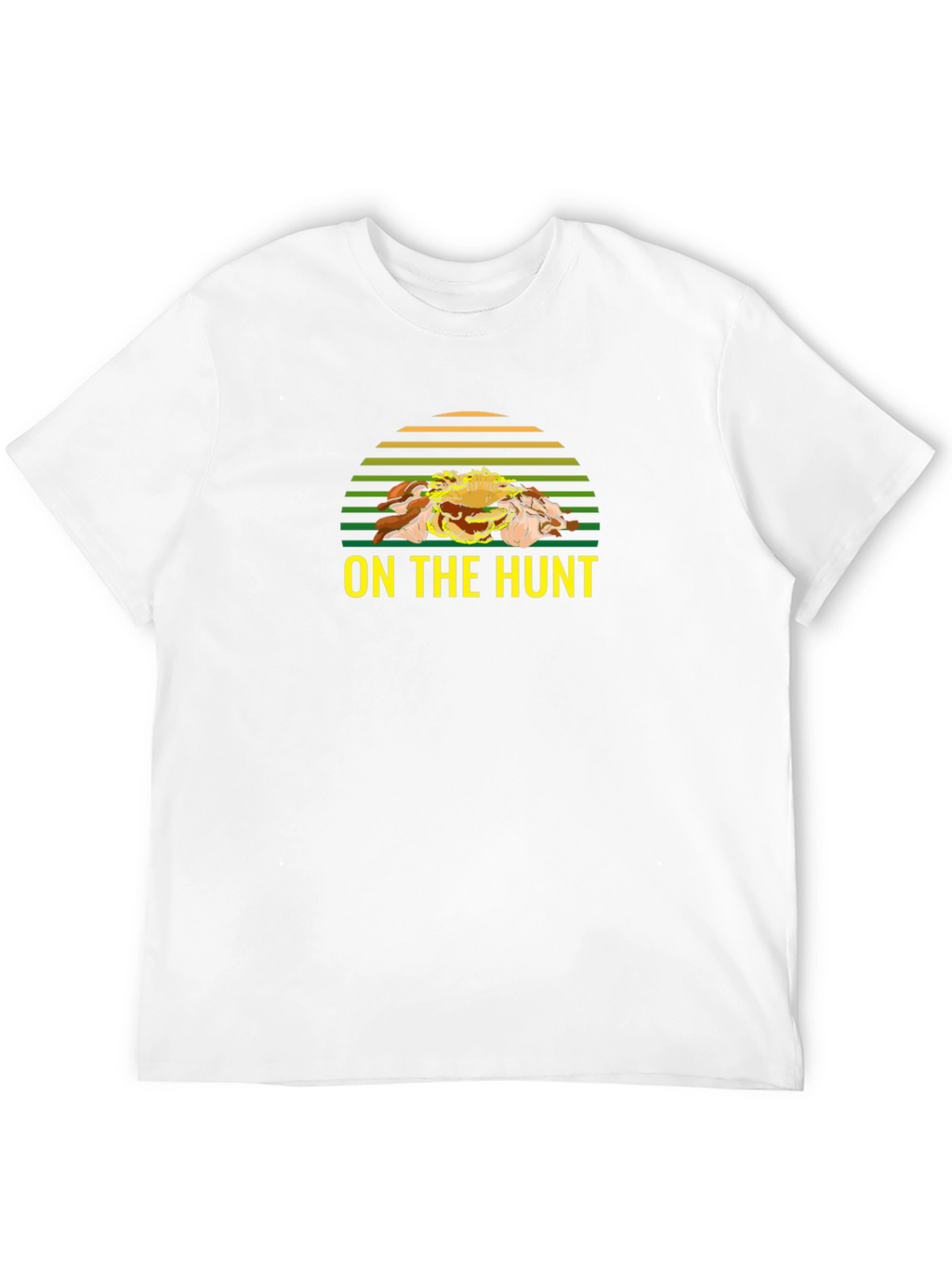 On The Hunt Mushroom T-Shirt - Foraging Tee