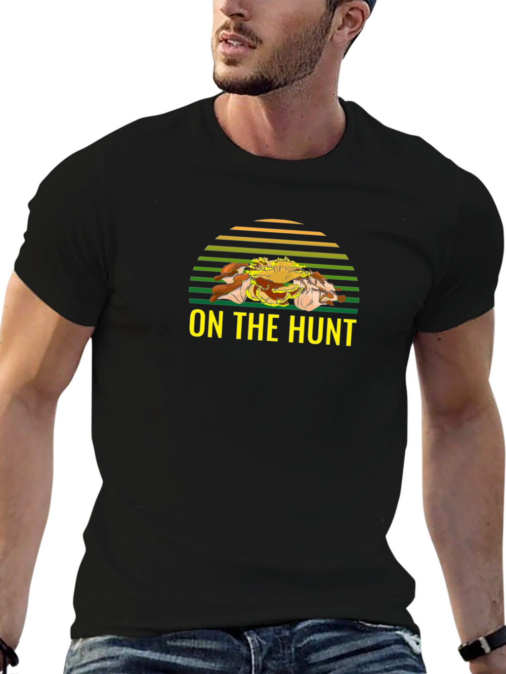 On The Hunt Mushroom T-Shirt - Foraging Tee