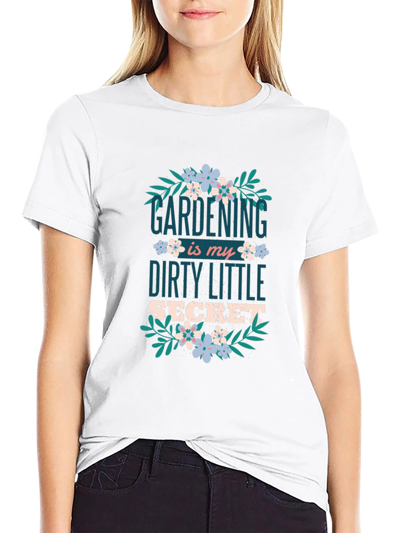 Gardening Dirty Little Secret Graphic Tee