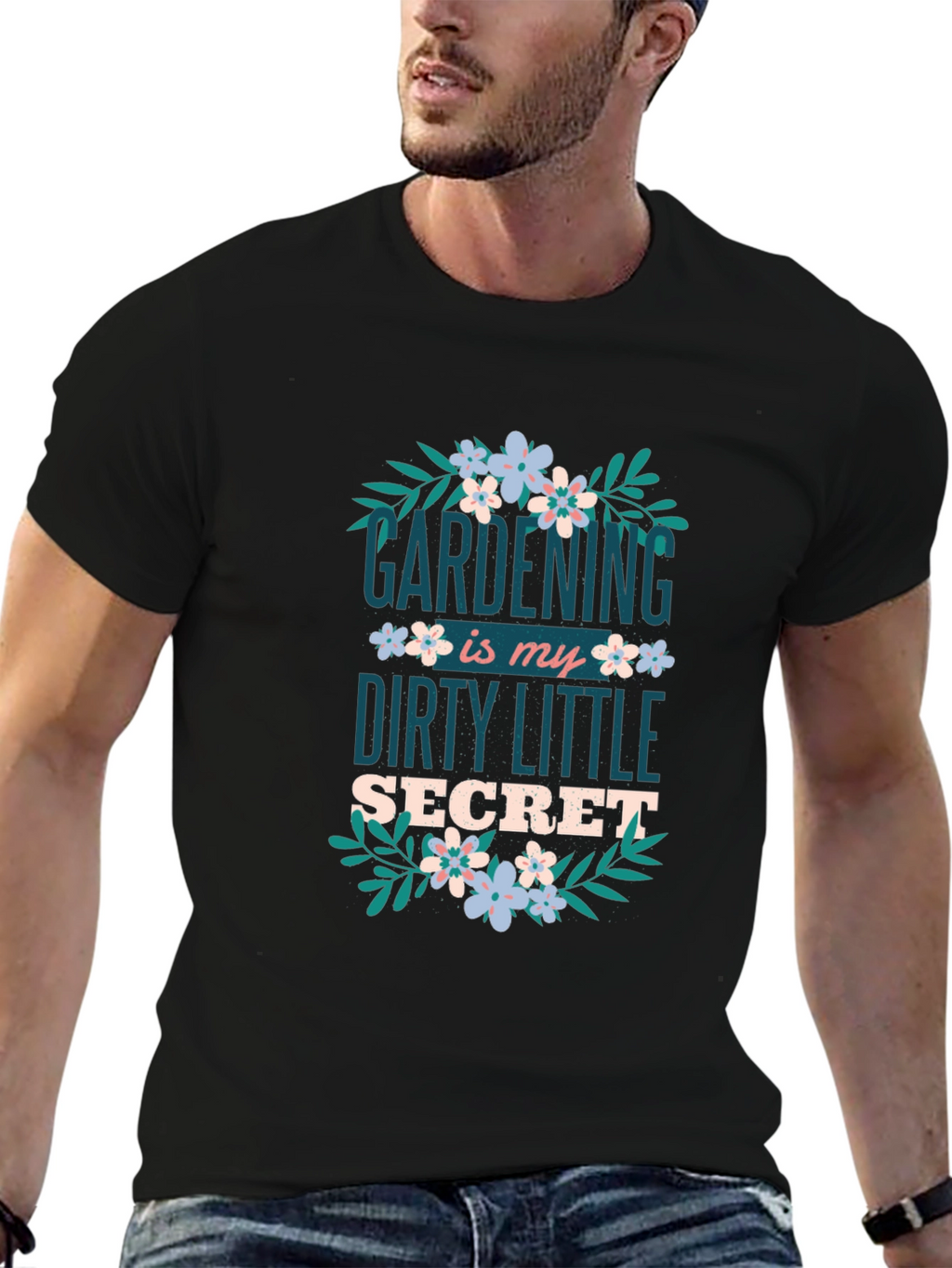 Gardening Dirty Little Secret Graphic Tee