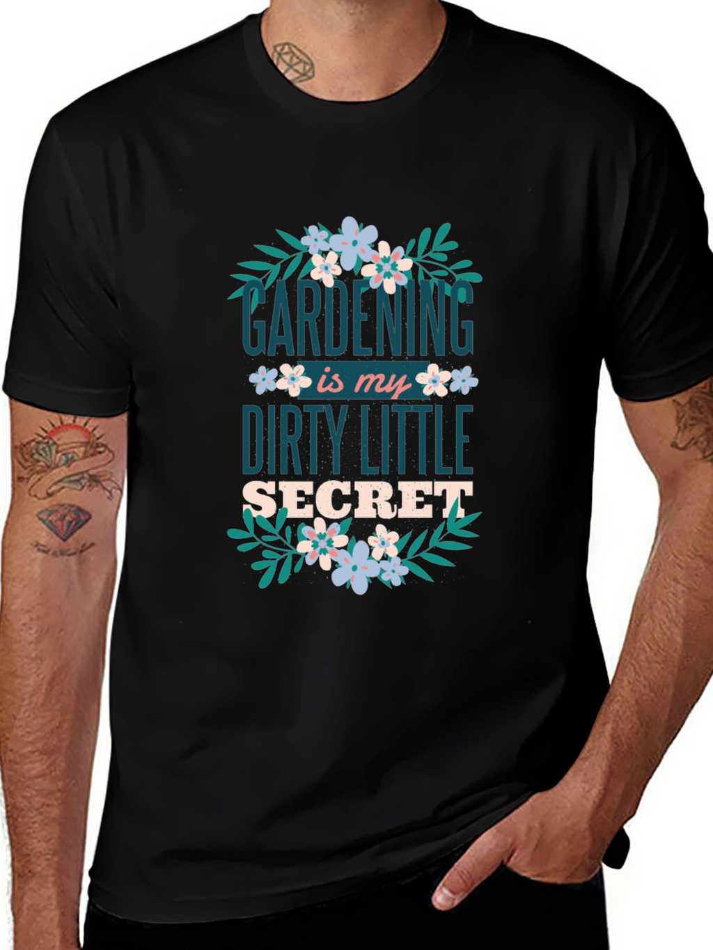 Gardening Dirty Little Secret Graphic Tee