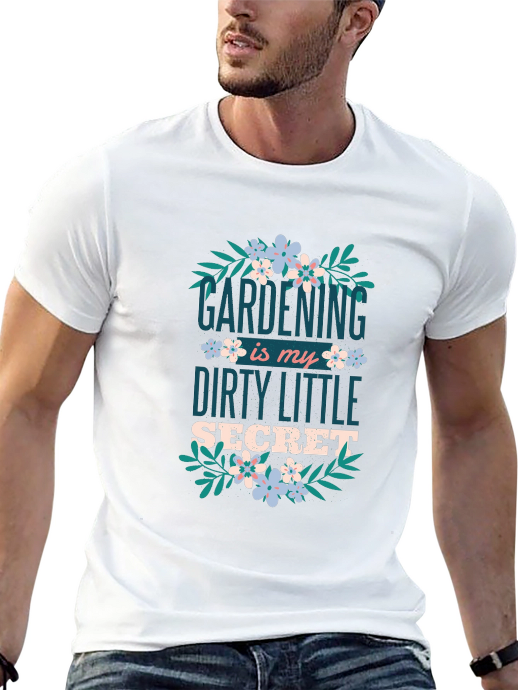 Gardening Dirty Little Secret Graphic Tee