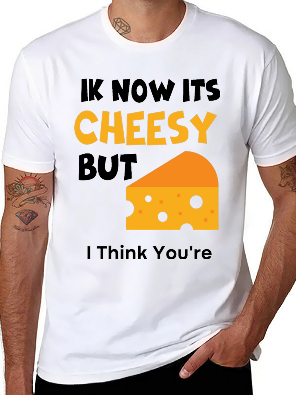 Cheesy Humor T-Shirt - Funny Pun Tee