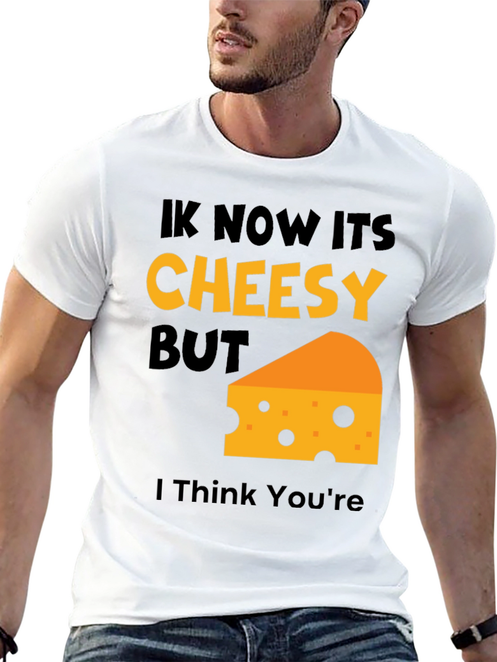 Cheesy Humor T-Shirt - Funny Pun Tee