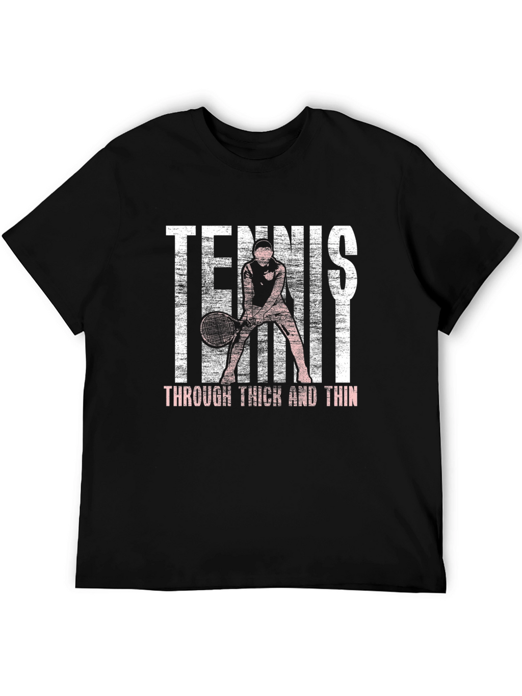 Tennis Through Thick and Thin Graphic Tee