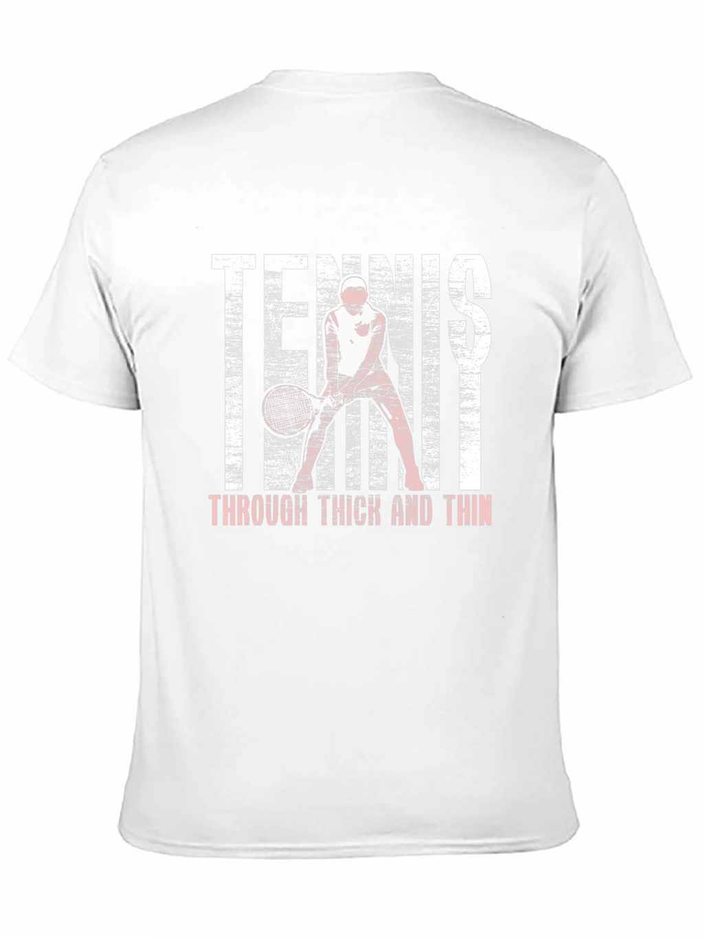Tennis Through Thick and Thin Graphic Tee