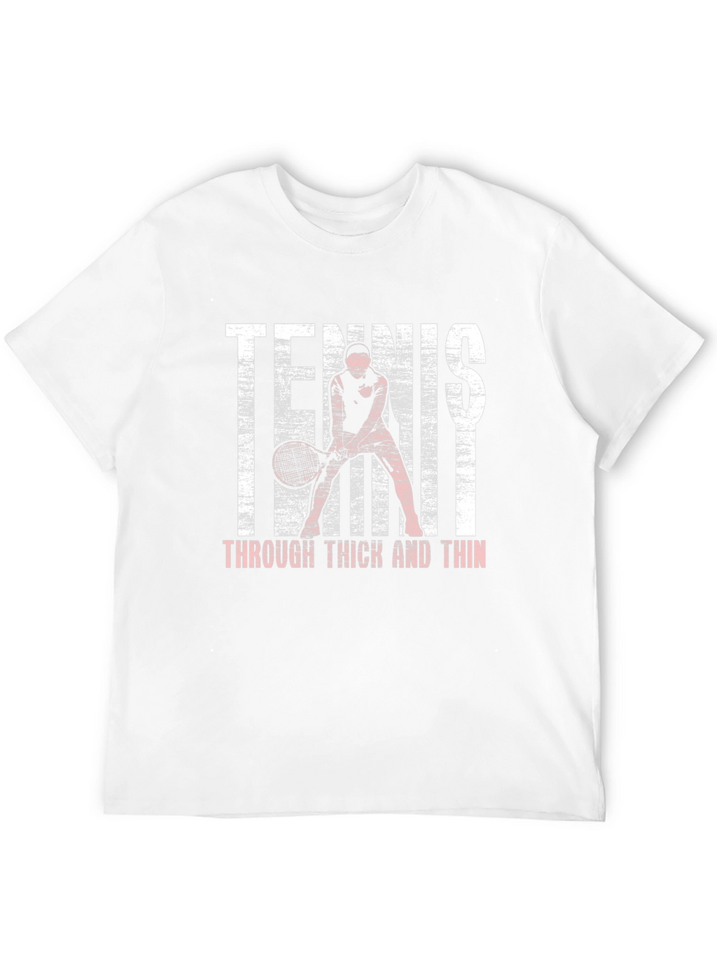 Tennis Through Thick and Thin Graphic Tee