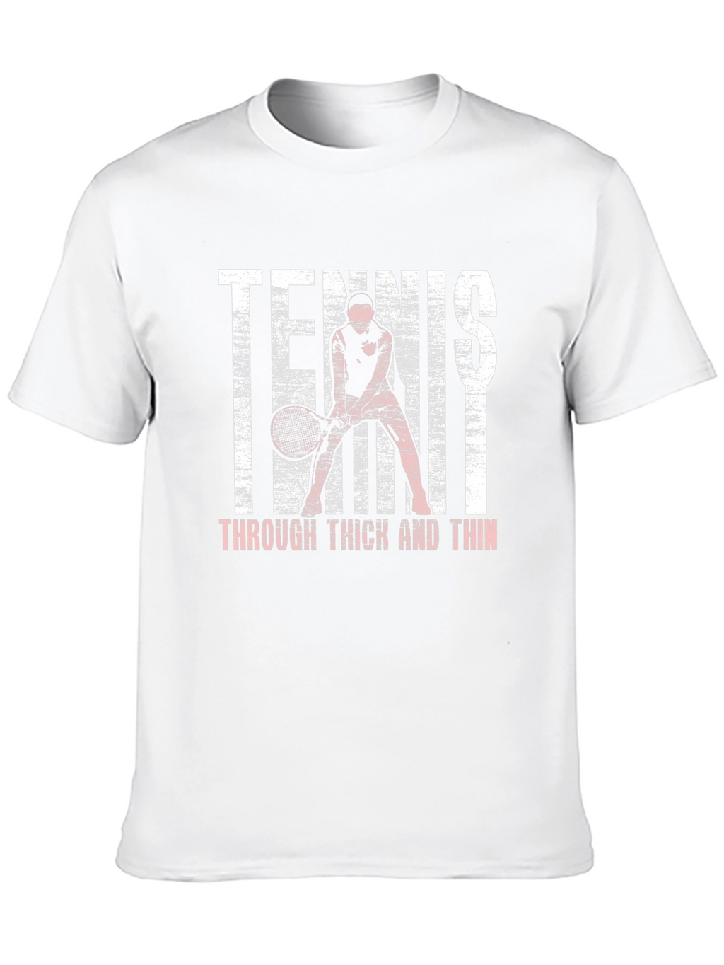Tennis Through Thick and Thin Graphic Tee