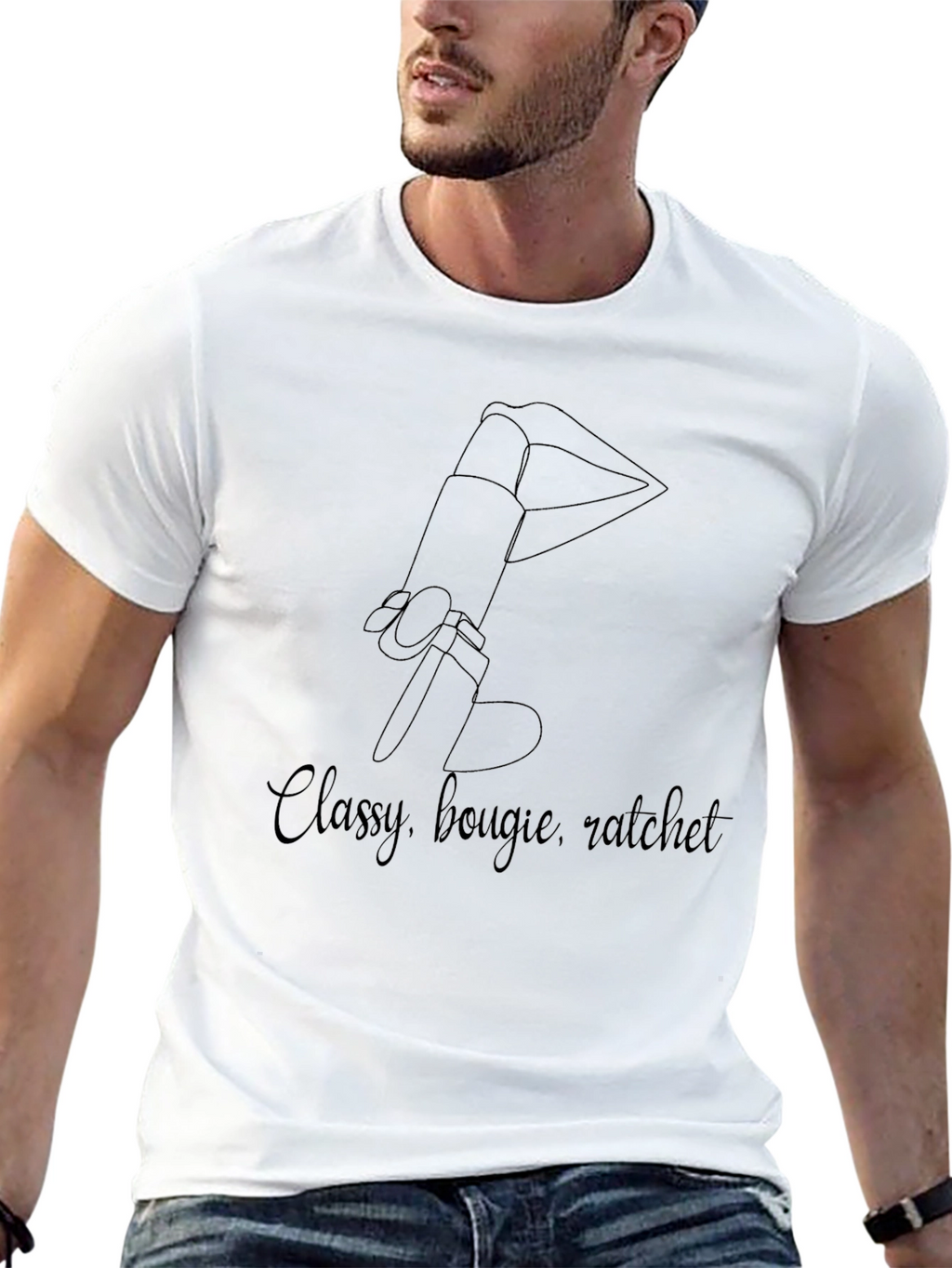 Classy Bougie Ratchet Graphic Tee