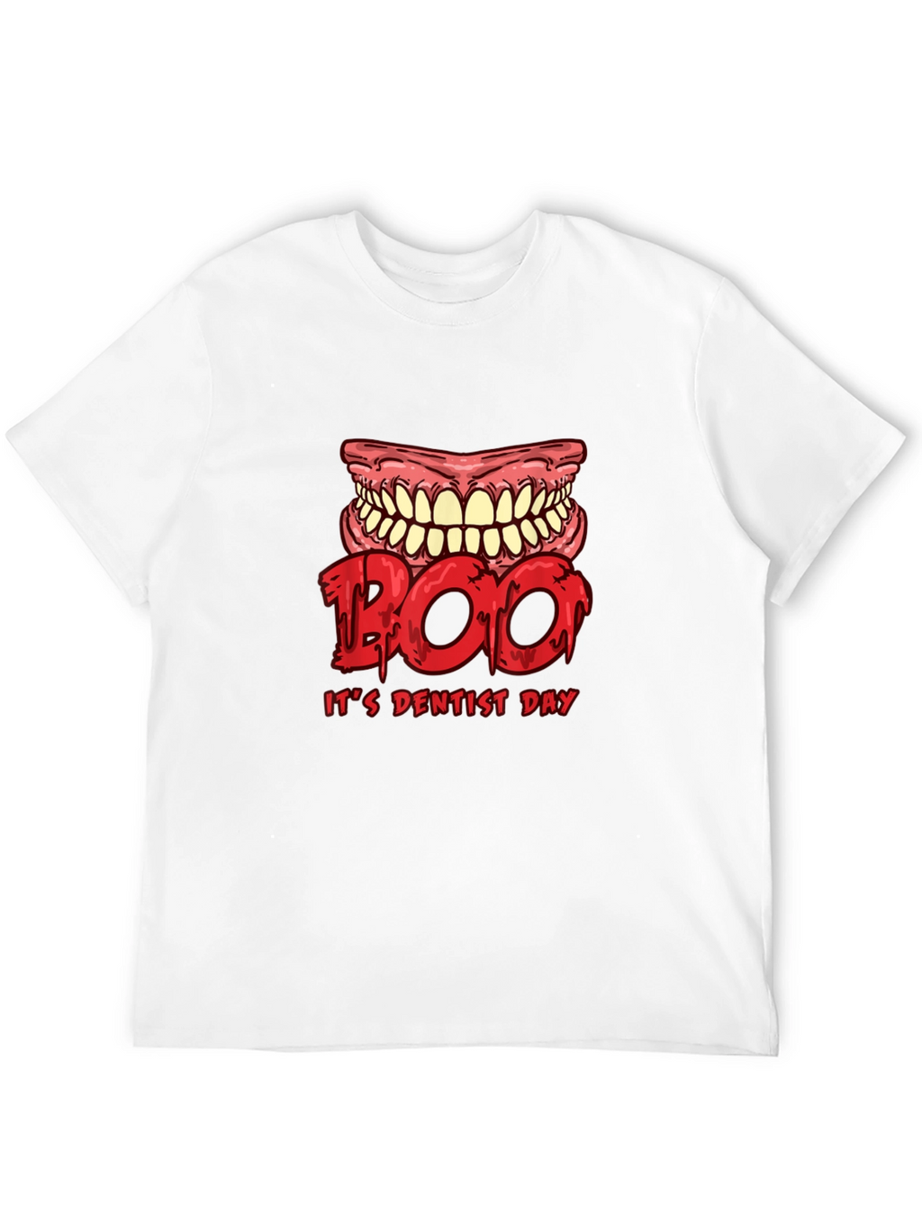 Boo Dentist Day Black T-Shirt