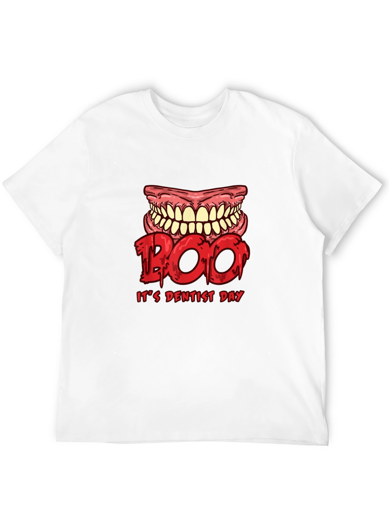 Boo Dentist Day Black T-Shirt