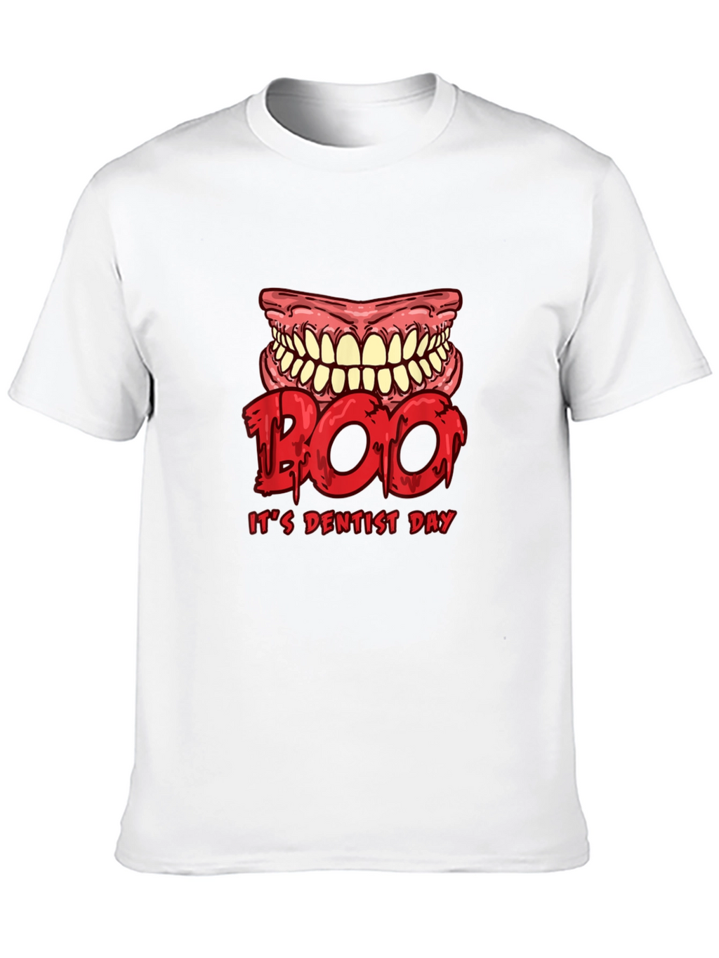 Boo Dentist Day Black T-Shirt