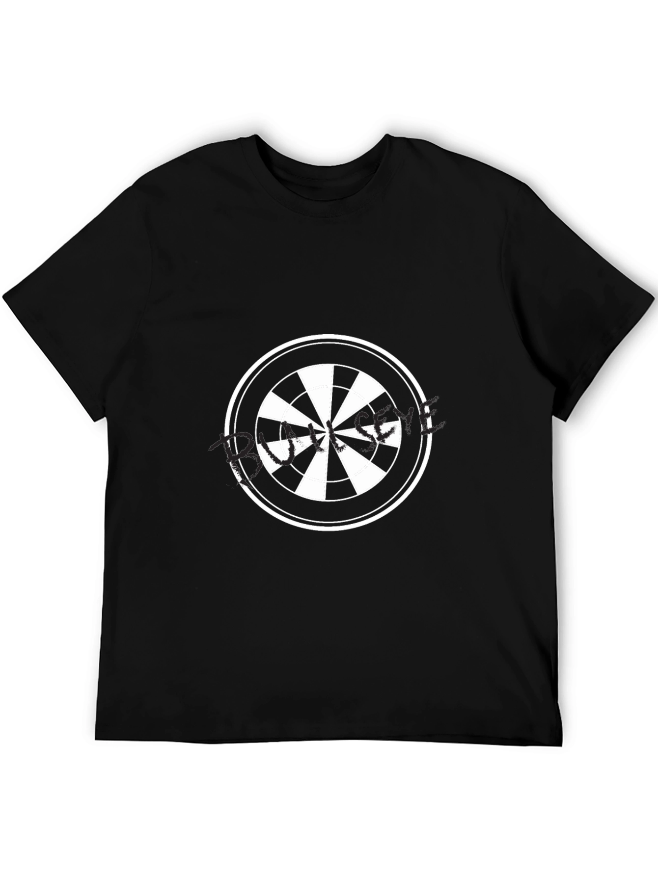 Dartboard Graphic T-Shirt - Classic Black Tee