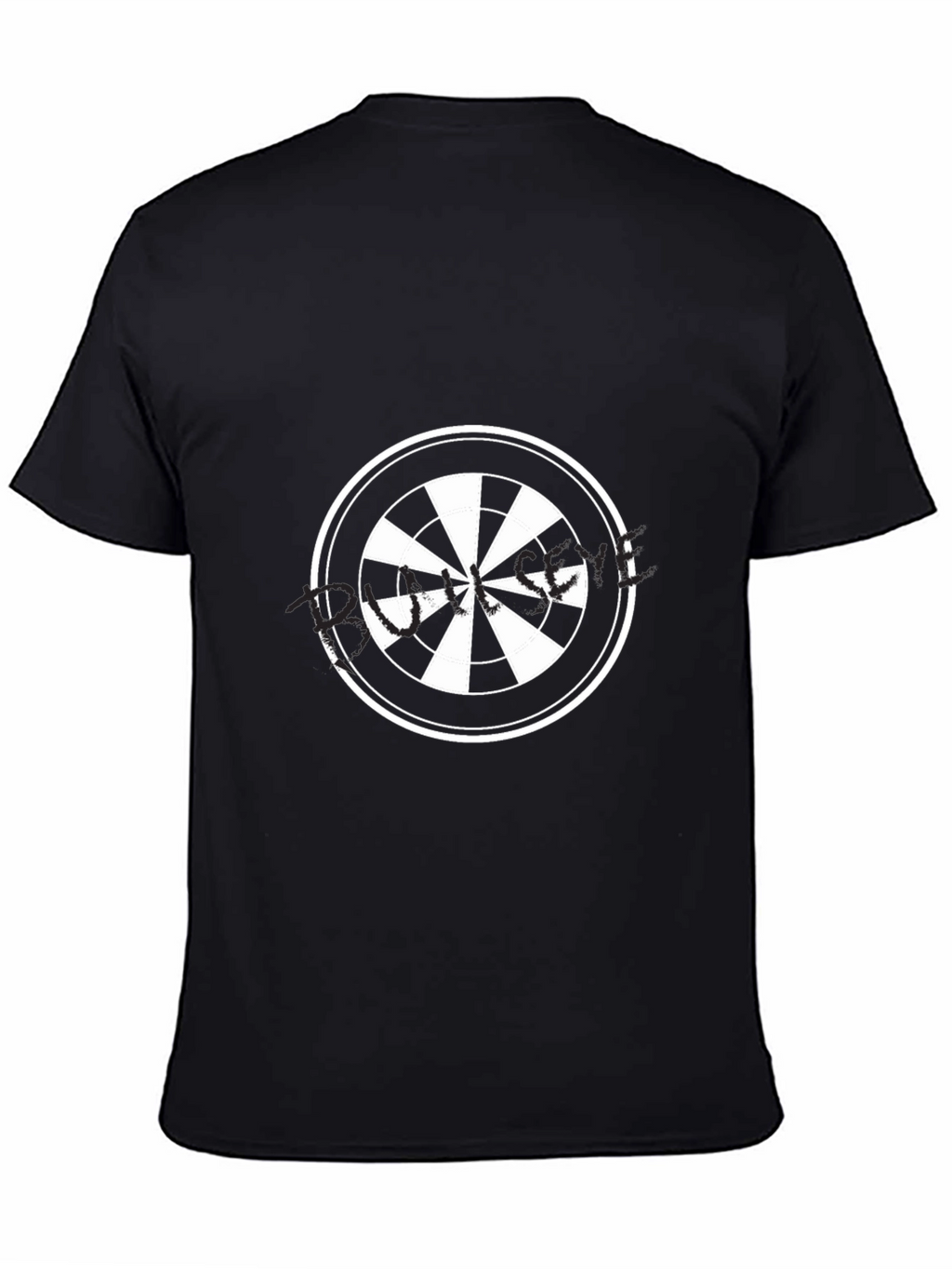Dartboard Graphic T-Shirt - Classic Black Tee