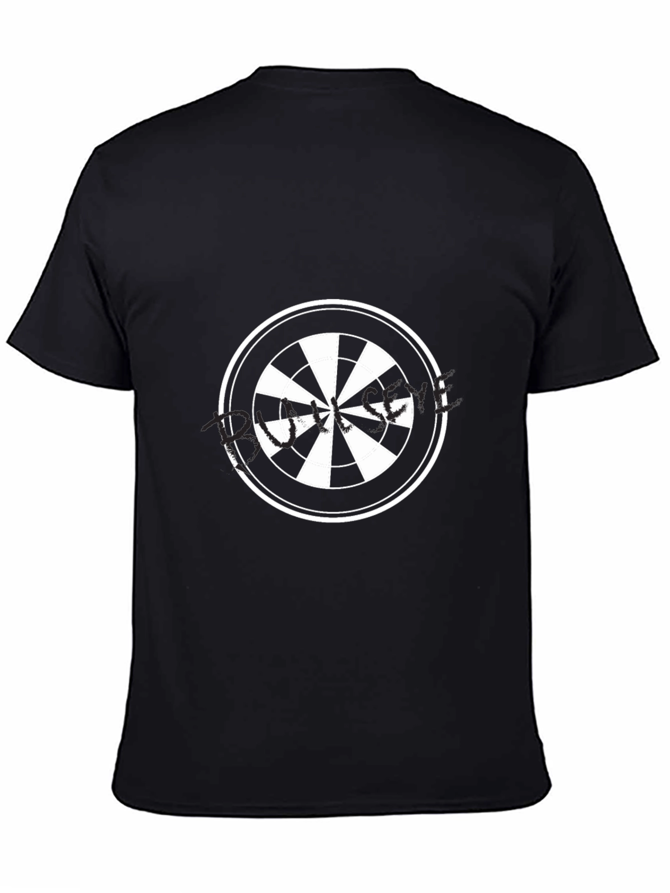 Dartboard Graphic T-Shirt - Classic Black Tee