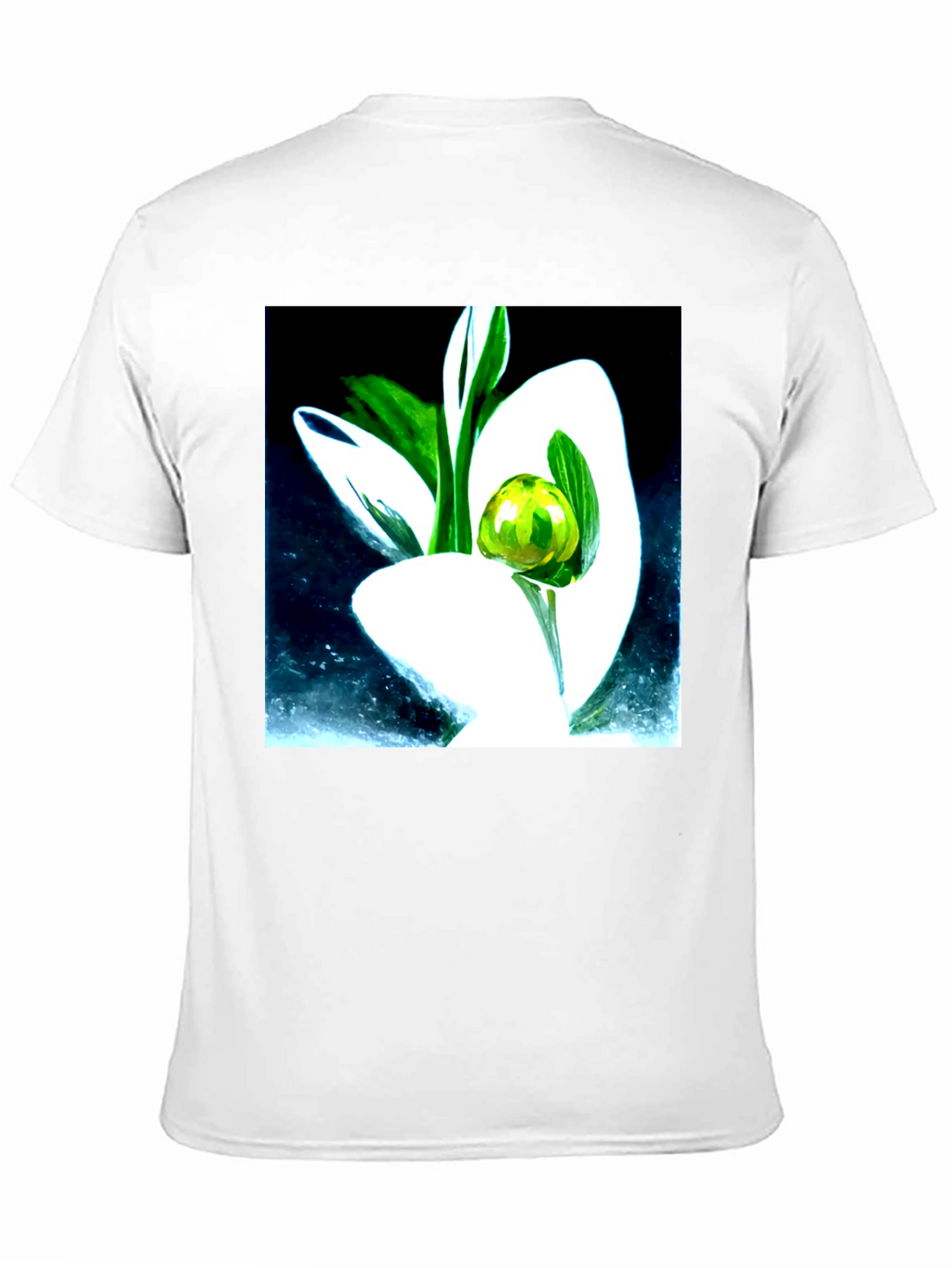 Abstract Floral T-Shirt
