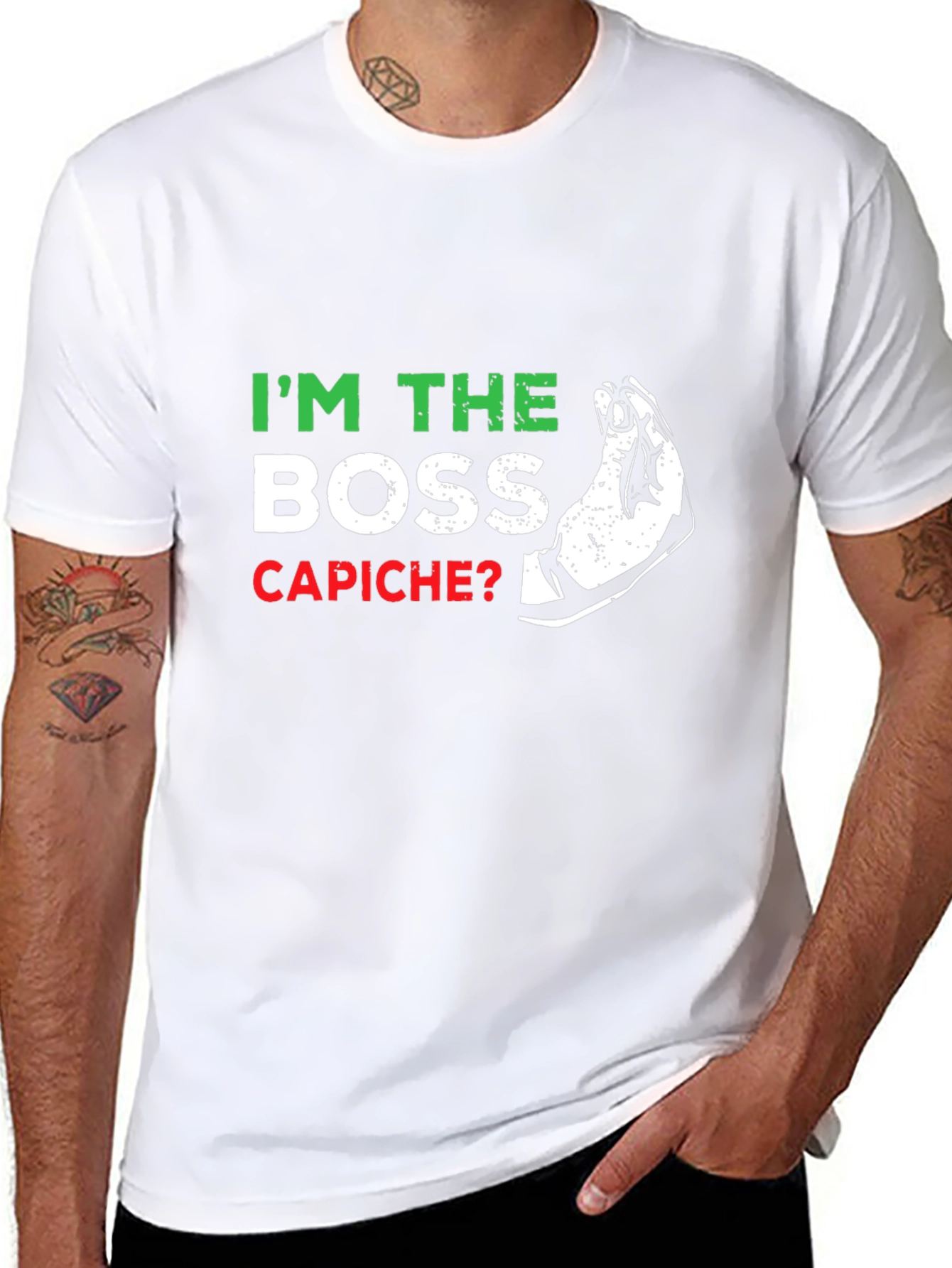 Im The Boss Capiche? Graphic T-Shirt