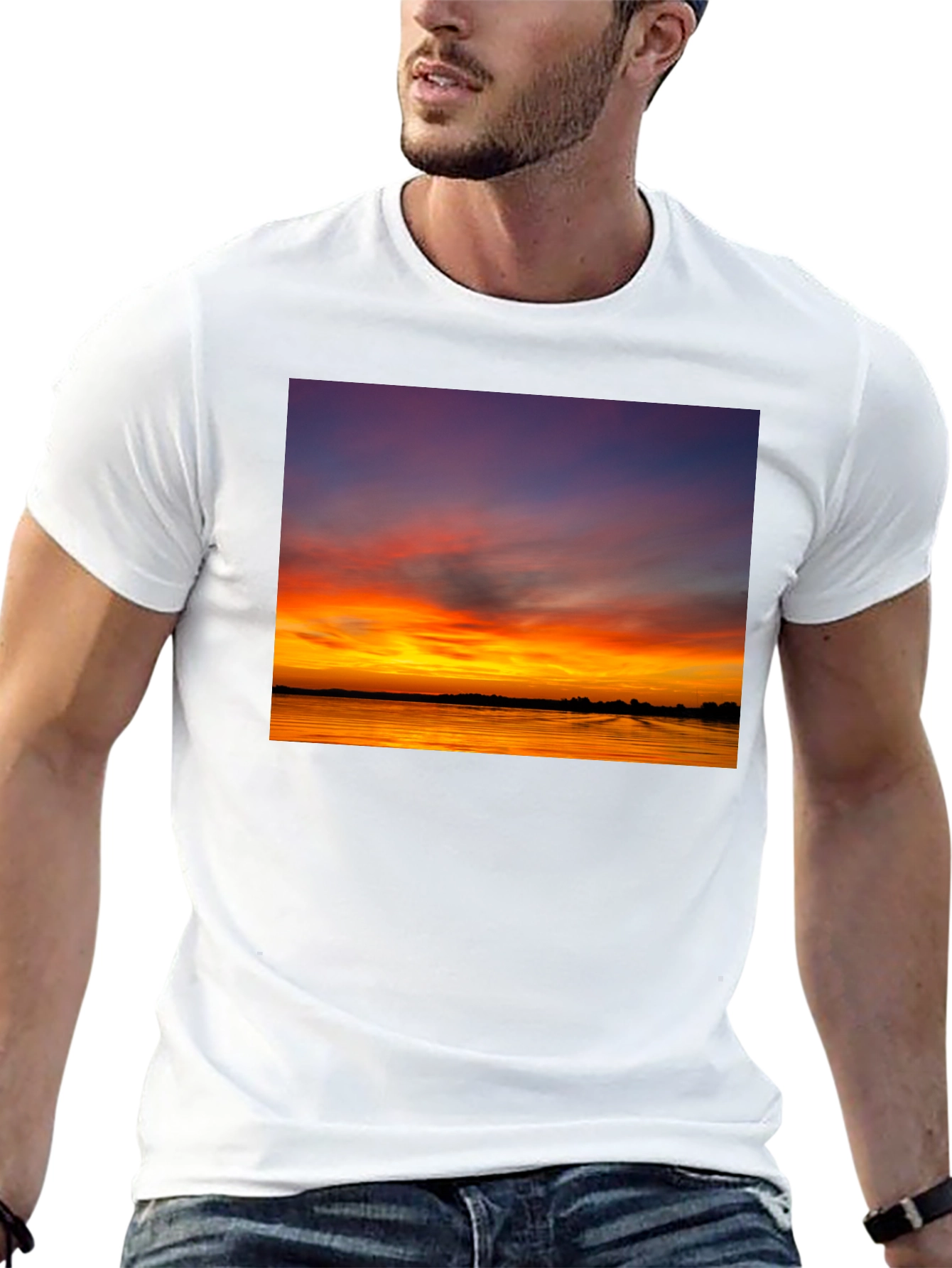 Sunset Lake Graphic Tee
