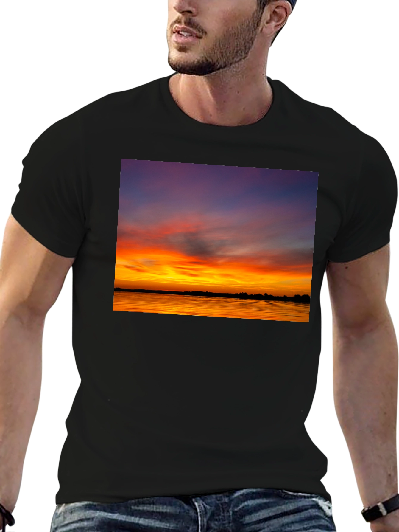 Sunset Lake Graphic Tee