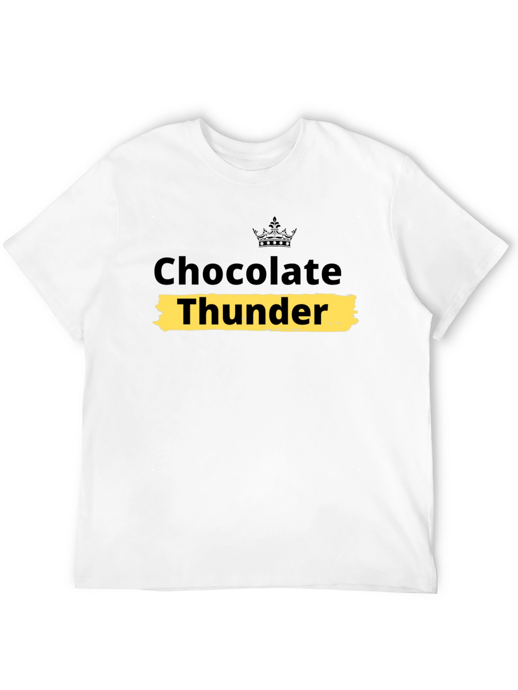 Chocolate Thunder Graphic Tee - Soft Cotton Blend