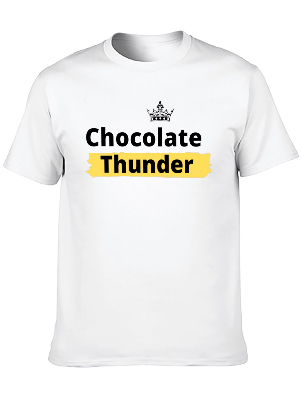 Chocolate Thunder Graphic Tee - Soft Cotton Blend